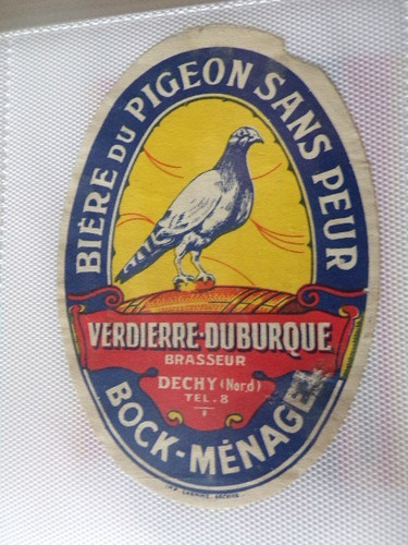 Etiquette ancienne biere - ancienne,