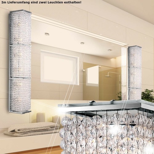 2er set chrome bain - bain, chambre