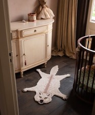 Tapis en fausse fourrure