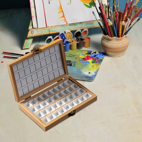 Boîte palette aquarelle - boîte, de