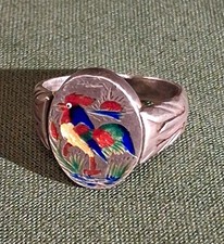 Rare Bague Pivotante Ancienne