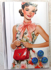 RAVISSNTS  BOUTONS EN PATE DE VERRE EMAILLE  SUR CARTE DIAMETRE  1,4 CM