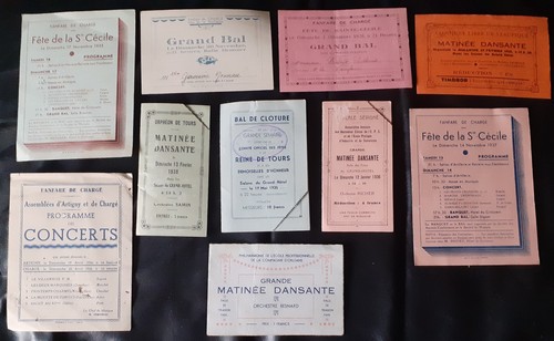Carnets bal invitations - bal,,