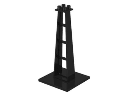 2pz lego support base - base, noire