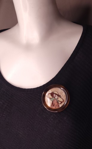 Grande broche lea stein - lea, femme