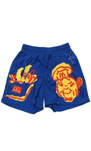 Travis scott mcdonals short - x,