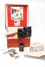 SIDA set de demonstration appareil photo bakelite miniature en boite / Kaftanski