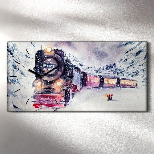 Horloge murale sur - , 60x30