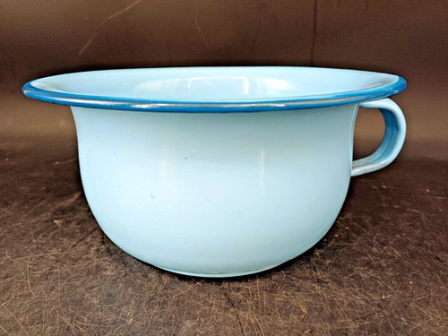 Ancien pot chambre email - en,