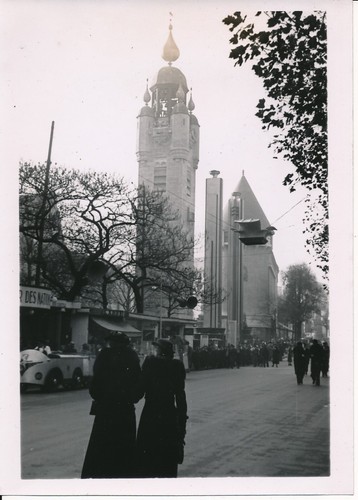 Paris 1937 rue pavillons - -,
