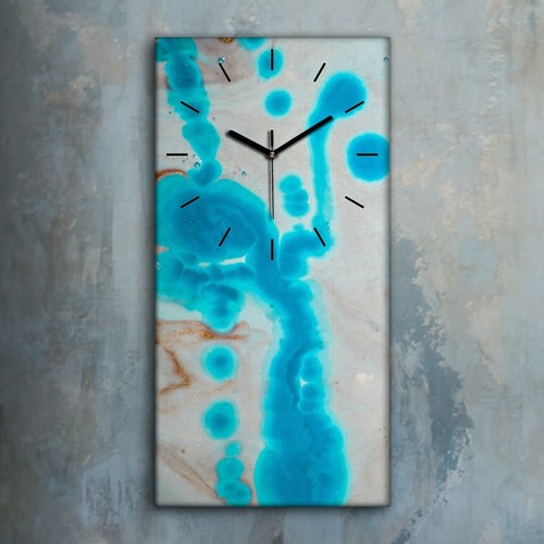 Horloge murale sur toile - , 30x60