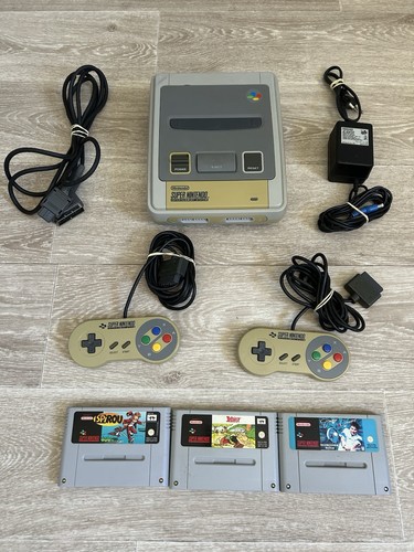 Console super nintendo 3 - console, +