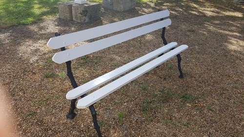 Banc jardin ancien avec - jardin,