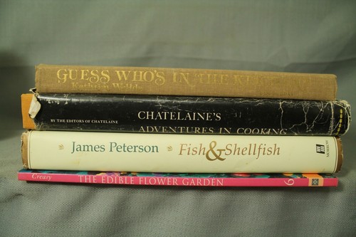 Lot vtg recipe cook - recipe, books