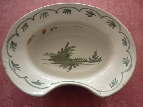 Ancien plat barbe nevers - ancien,