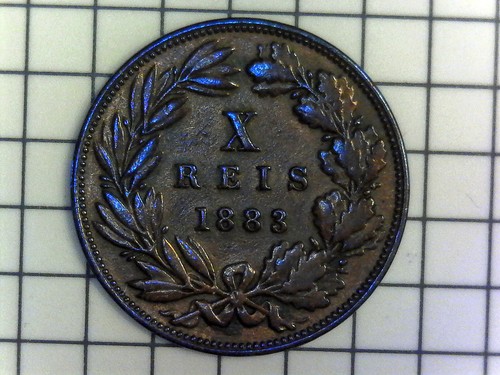 Portugal réis 1883 louis - portugal,
