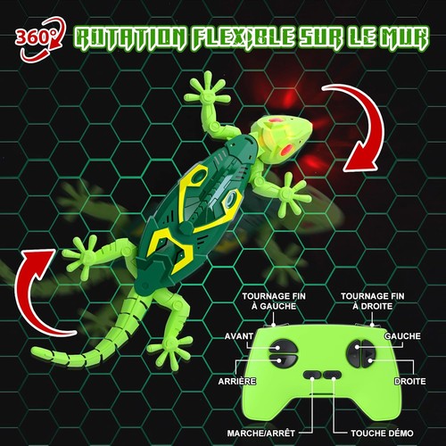 Gecko radiocommandé lezard - gecko,