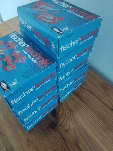 Lot boîtes fischertechnik - boîtes,