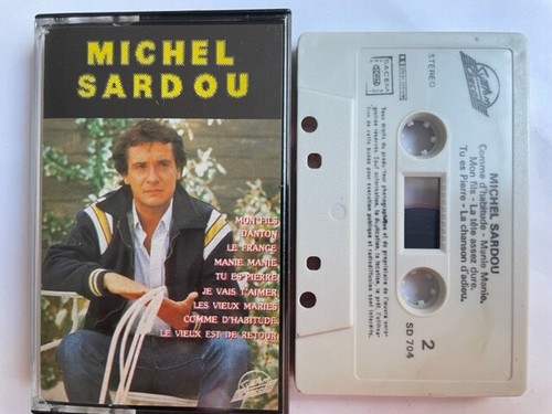 Michel sardou cassette audio - sardou,