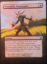 Mannequin Improvisé Altéré - Altered Makeshift Mannequin - Magic mtg -