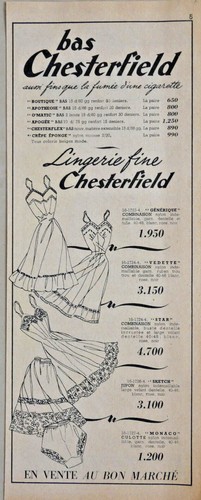 Publicité presse 1956 bas - 1956,