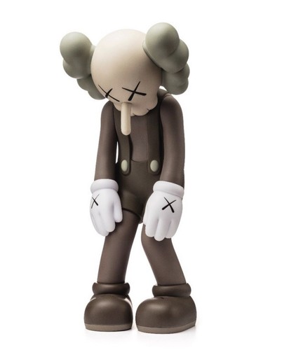 Kaws small lie brown - -,
