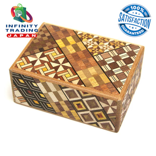 Boîte cube puzzle bois - en,
