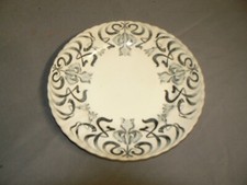 ANCIENNE ASSIETTE FAIENCE CERAMIQUE IRIS ART NOUVEAU RC LONGCHAMP D'UNE SERIE XX