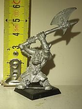 Games Workshop Warhammer Fantasy Boss Orque Noir avec Hache Citadel miniatures