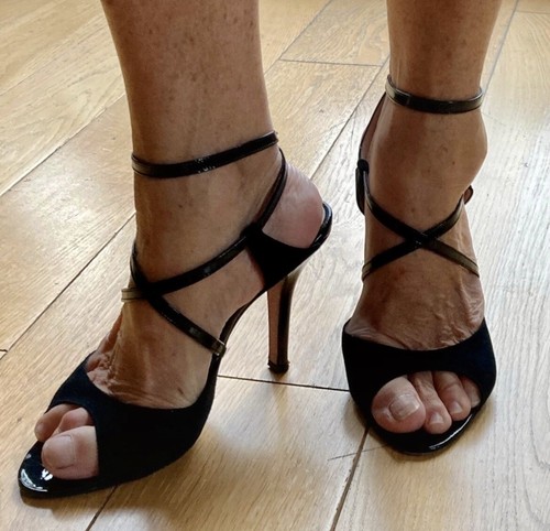 Sandales noires repetto dita - sandales,