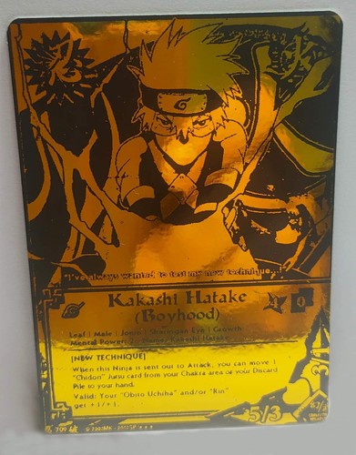 Carte naruto ccg collectible - naruto,