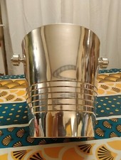 Sceau à Champagne en métal argenté 