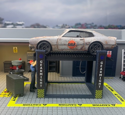 Echelle garage diorama - 1/64,