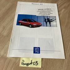Peugeot 405 1993 SRi SR SRD GR