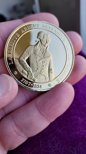 Fayette médaille vermeil - médaille,