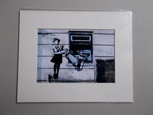 Banksy atm girl - banksy,