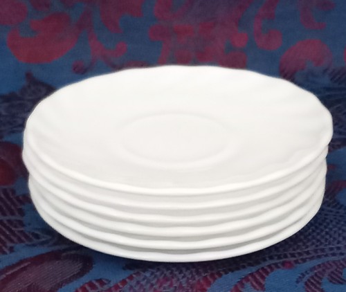 Arcopal soucoupes blanches - 6,