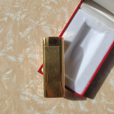 Briquet Must Cartier Plaqué Or