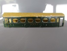 B961 Vintage Hornby Carcasse de Voiture 4498 Tôle Litho de Etoile du Nord O Zéro