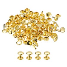 100 Ensembles Cuir Rivets, 9mm