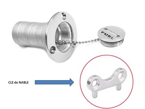 Cle nable inox reservoir - nable,