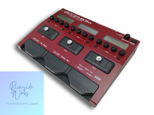 Zoom multi effects pedal b3n - zoom,