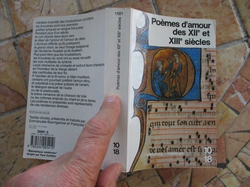 Poemes amour des xii - xii°, et