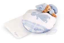 D - Doudou Peluche  Ours Bleu