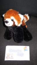 doudou peluche panda roux