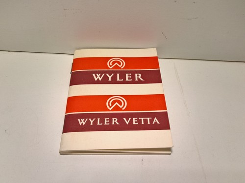 Ultra rare vintage wyler - rare,