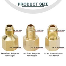 Adaptateur pompe à vide R22