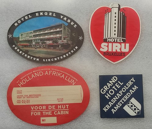 Lot etiquettes anciennes - lot, 4
