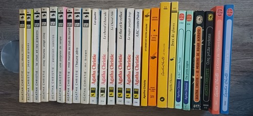 Agatha christie lot de 25 - agatha,