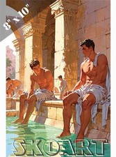 art gay hommes torses nus dans